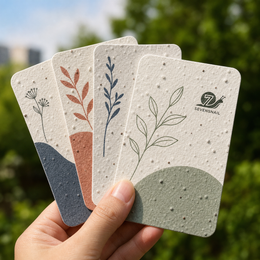 Soy-Ink Plantable Seed Paper Cards - Sevensnail product image